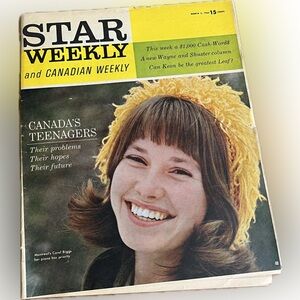 🎈2/$30 - Vintage STAR Weekly and Canadian Weekly - March 2, 1963.